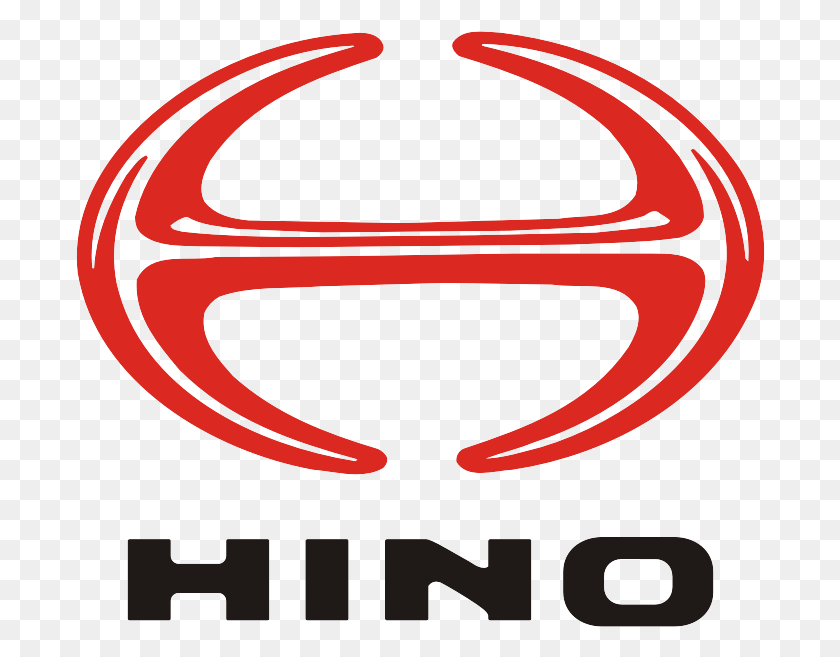 690x597 Svg Black And White Logo Hino Diesel Motors Logo Hino, Symbol, Emblem, Trademark HD PNG Download