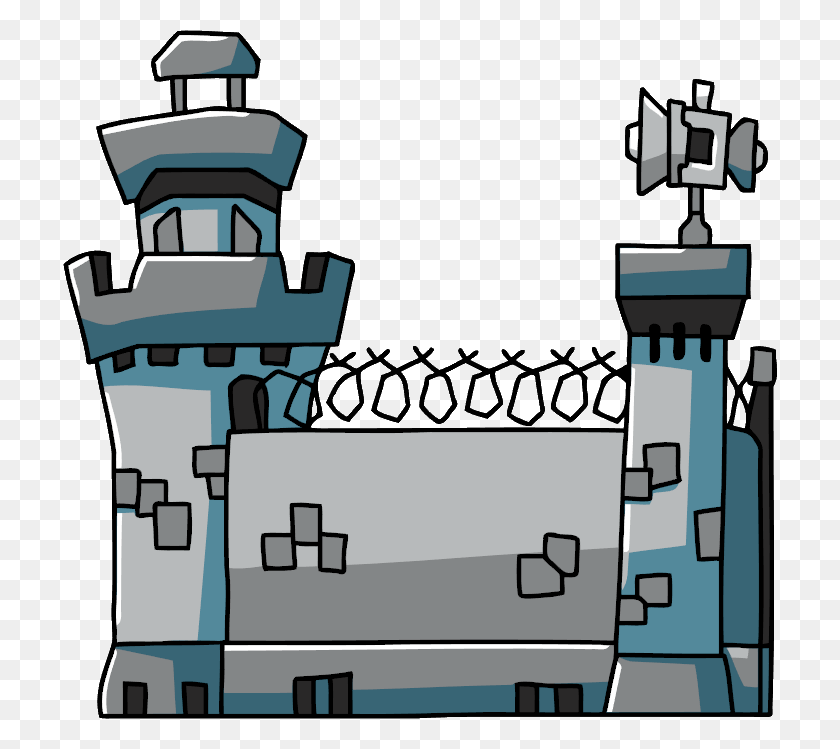 714x689 Svg Black And White Prison Clipart Prison, Tower, Architecture, Building HD PNG Download