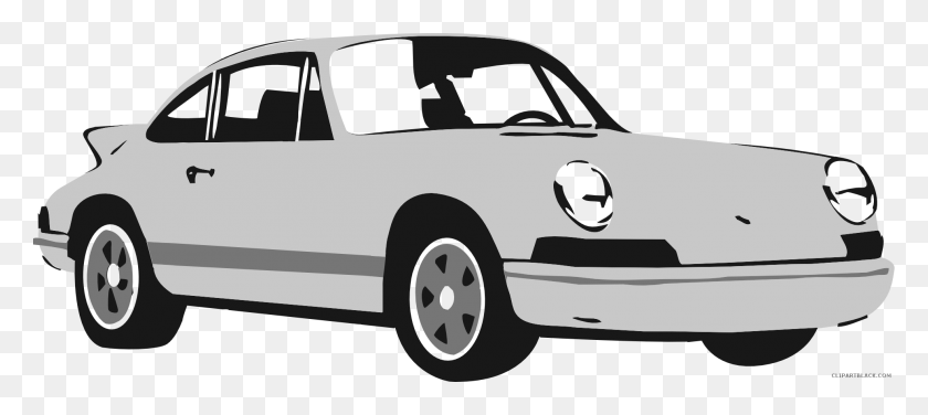 1969x798 Svg Clip Art Cartoon Car Images, Автомобиль, Транспорт, Автомобиль Hd Png Download
