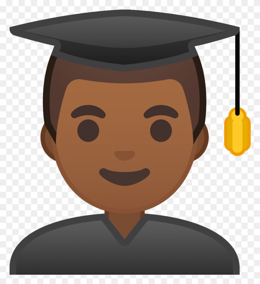 873x961 Svg Emoji Estudiante, Graduation, Text HD PNG Download