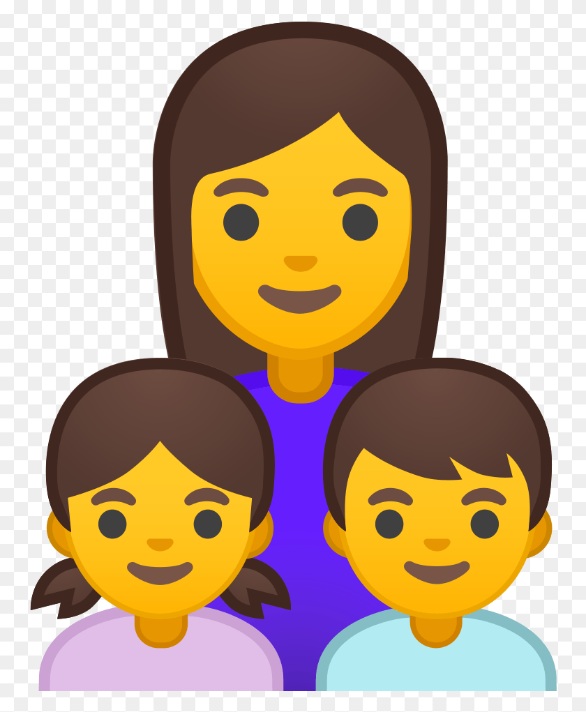 756x961 Svg Emoji Familie, Лицо, Семья Hd Png Скачать