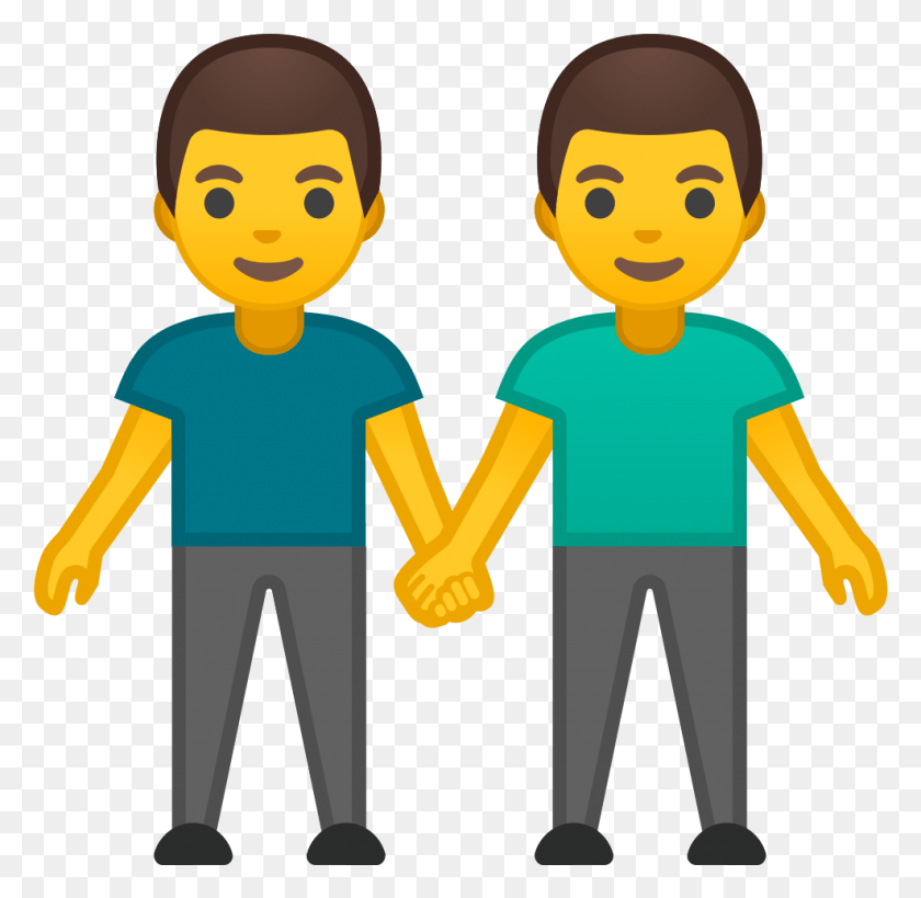 987x961 Svg Emoji Paar, Hand, Holding Hands, Toy HD PNG Download
