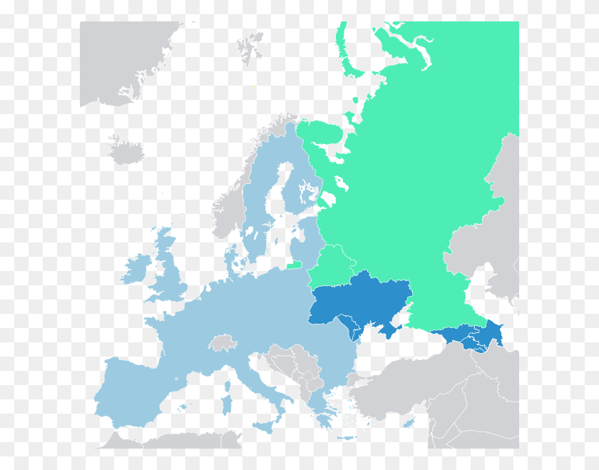 616x599 Descargar Png / Mapa De Europa Png
