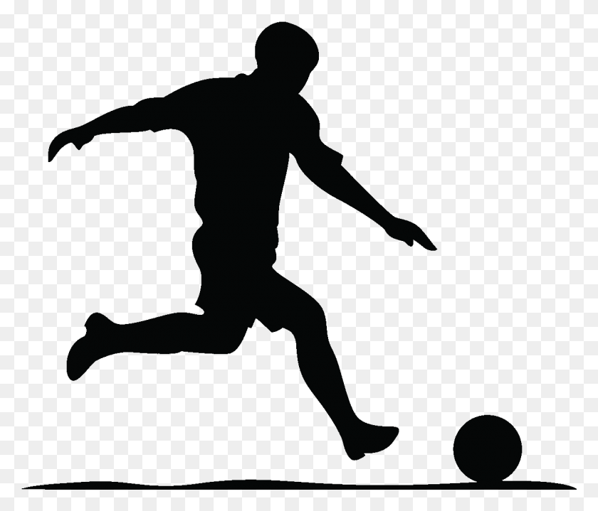 1200x1015 Svg-Файл Футбол Активность Силуэты Приглашения Silueta De Futbol, ​​Человек, Человек Hd Png Скачать
