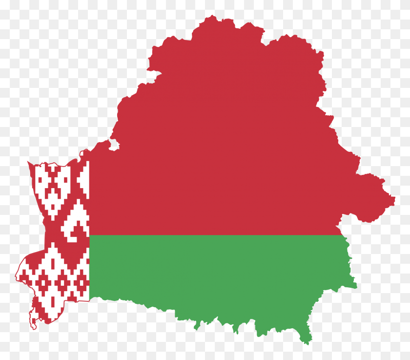 2211x1920 Svg Flag Maps Of Belarus Belarus Flag And Map, Logo, Symbol, Trademark HD PNG Download