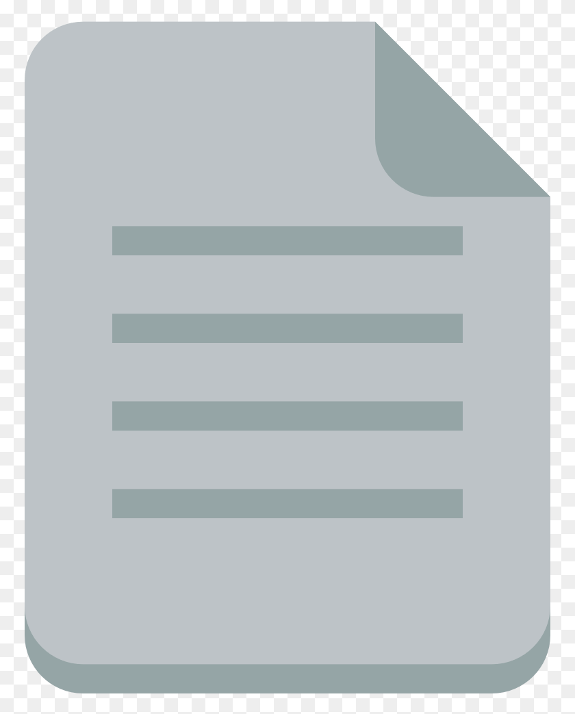 769x983 Svg Flat File Icon, Text, Paper, Poster HD PNG Download