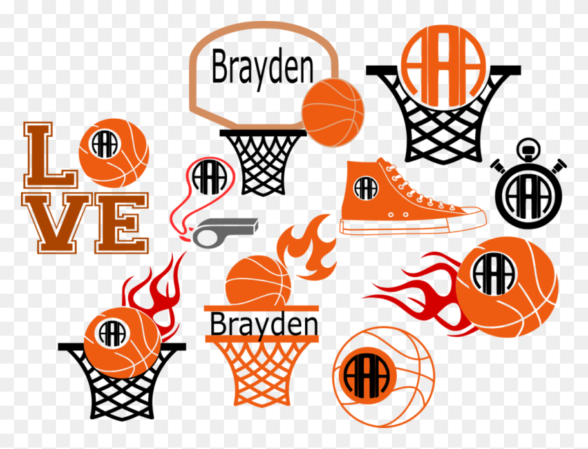 1024x765 Svg Frames Eps Dxf Studio Flame Cut Monogram Free Basketball Svg, Text, Halloween HD PNG Download