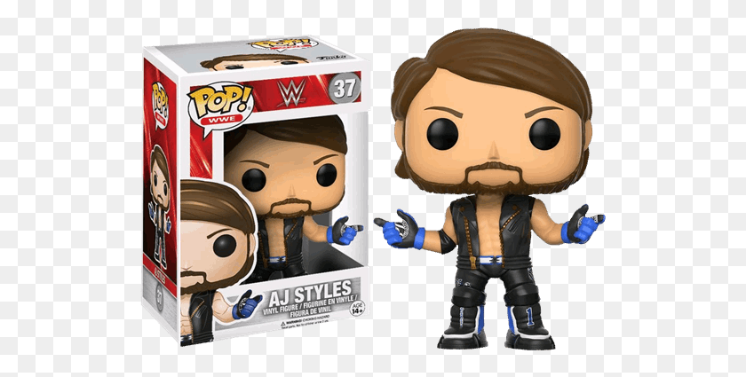 525x365 Svg Free Stock Aj Styles Pop Vinyl Figure Eb Games, Toy, Doll, Clothing HD PNG Download