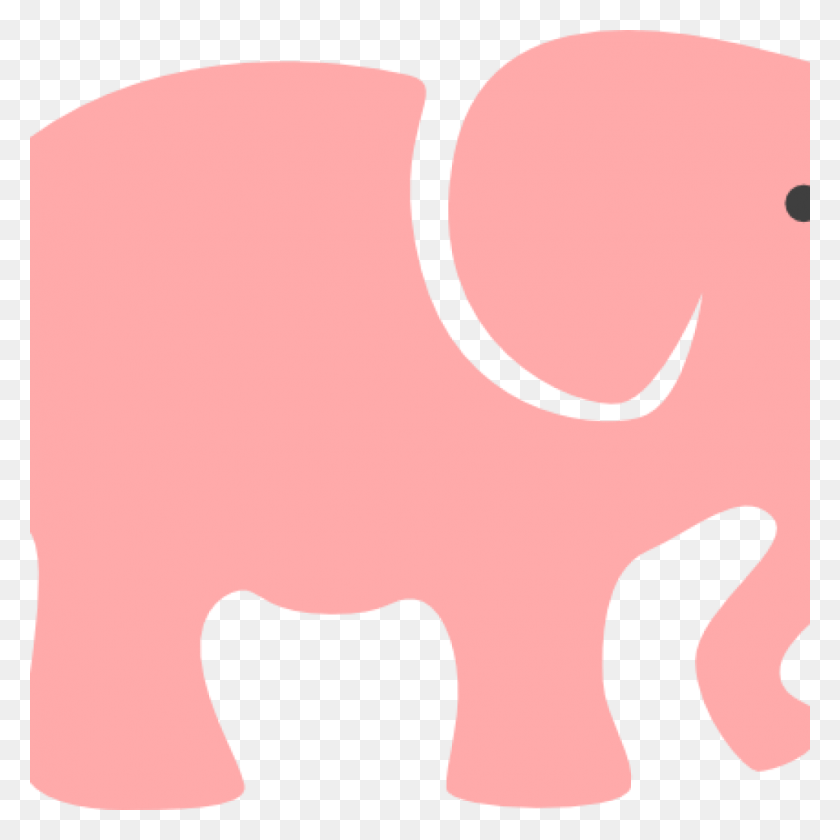 1024x1024 Svg Freeuse Baby Elephant Clipart Free Indian Elephant, Piggy Bank, Mammal, Animal HD PNG Download