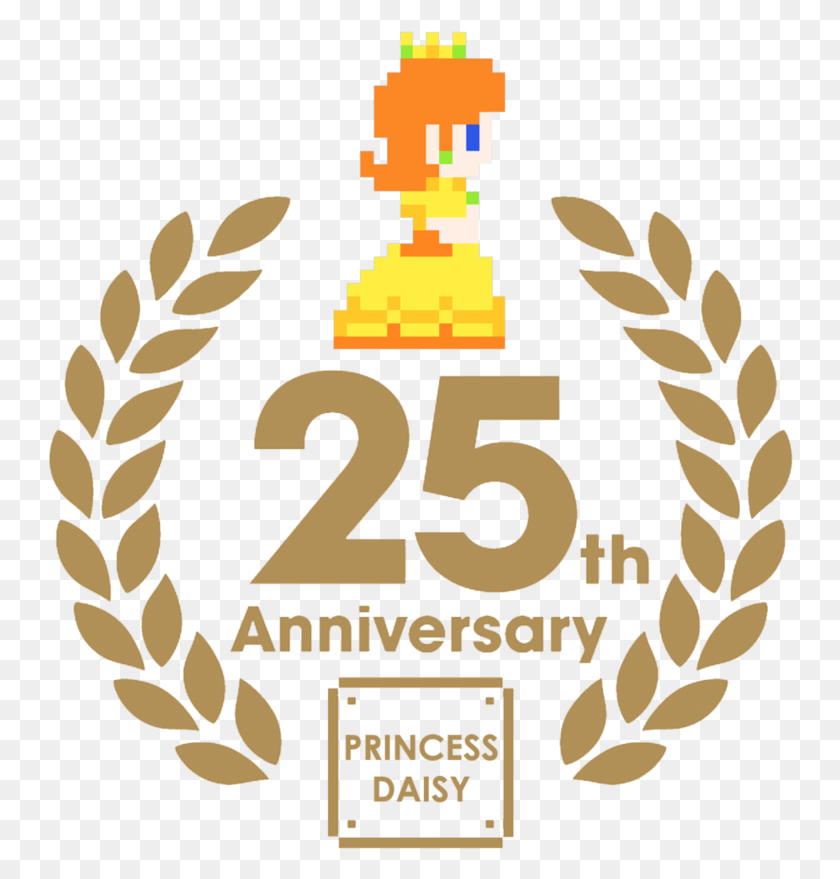 746x819 Svg Freeuse Princess Daisy Super Mario History 1985 2010 Soundtrack Cd Ost, Number, Symbol, Text HD PNG Download