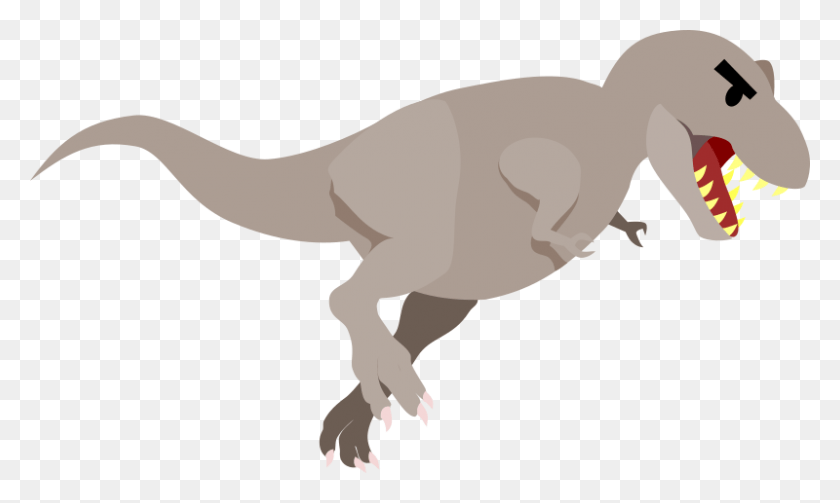 800x455 Svg Freeuse T Rex Среднее Изображение T Rex Вектор, Тираннозавр, Динозавр, Рептилия Png Скачать