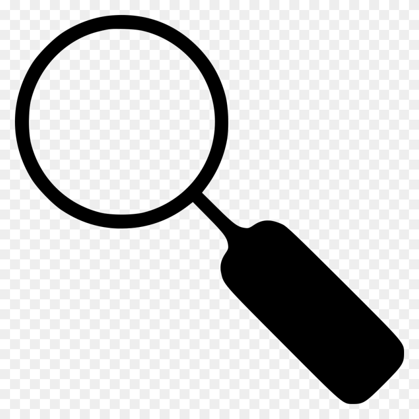980x980 Svg Icon Free, Magnifying, Spoon, Cutlery HD PNG Download
