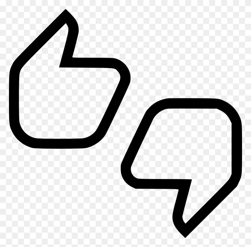 Svg Icon Free Thumbs Up Down Svg, Symbol, Recycling Symbol, Stencil HD PNG Download
