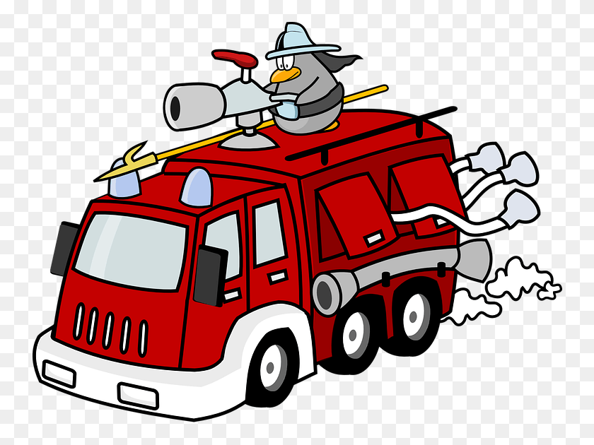 750x570 Svg Library Cartoon Car Accident Shop Of Library Buy Fire Station Clip Art, Fire Truck, Truck, Vehicle HD PNG Download