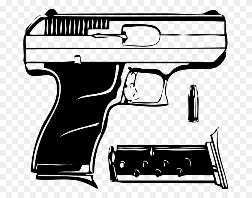 683x600 Svg Library Library Psd Official Psds Share This Image Gun And Bullet Vector, Gray, World Of Warcraft HD PNG Download