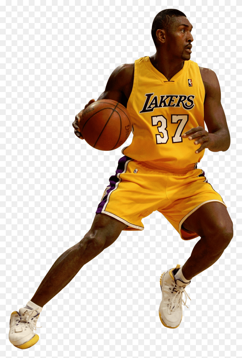 1037x1576 Svg Library Los Angeles Lakers Nba Derrick Basketball Players, Person, Human, People HD PNG Download
