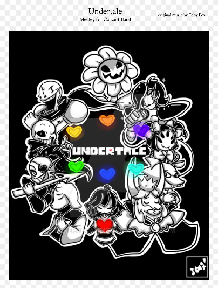 771x1051 Svg Library Stock Concert Band Free On Dumielauxepices Undertale Wallpaper Iphone Sans, Graphics, Doodle HD PNG Download