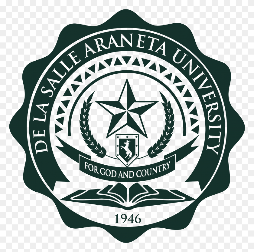 2967x2936 Svg Pdf De La Salle Araneta Logo, Symbol, Trademark, Badge Hd Png Скачать