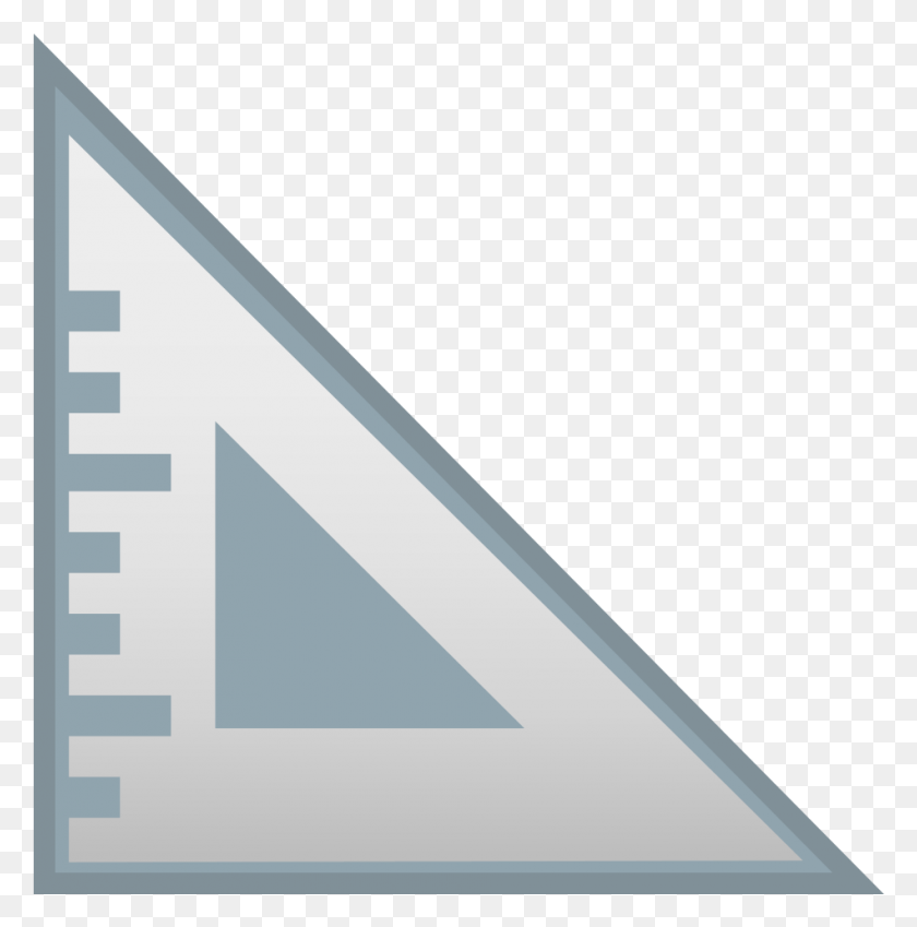 949x961 Svg Regla Emoji, Треугольник Hd Png Скачать