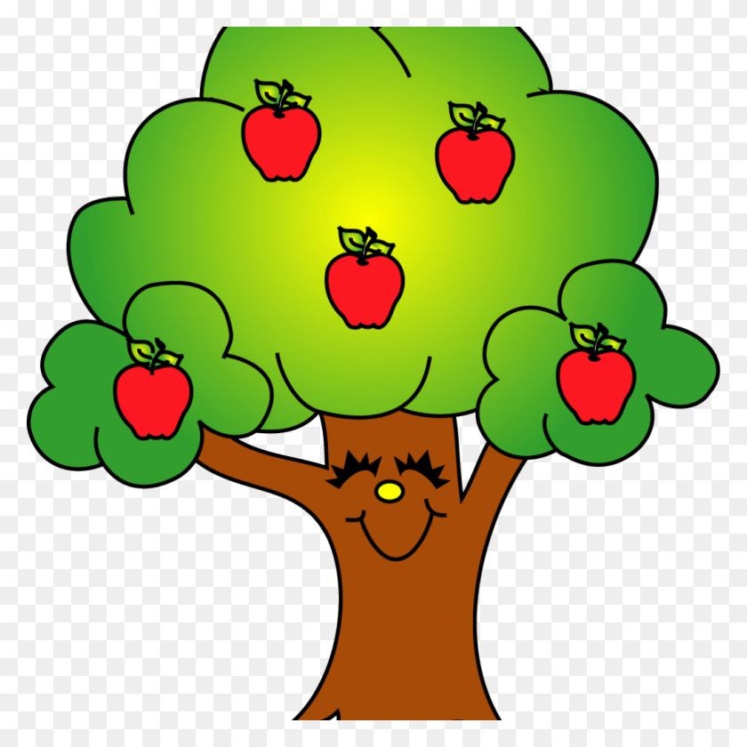 1024x1024 Svg Клипарты X Carwad Чистые Яблоки В Дереве Картинки, Графика, Погремушка Hd Png Download