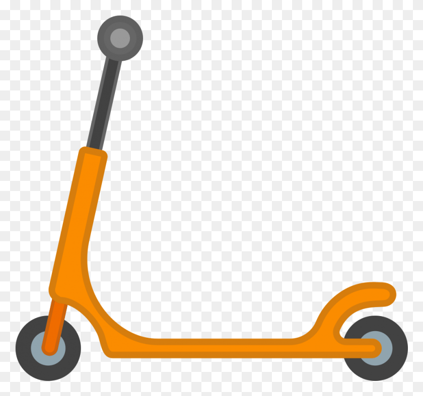 961x897 Svg Scooter Icon, Vehículo, Transporte Hd Png