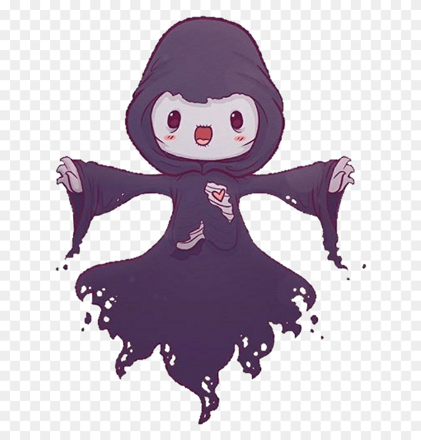 622x818 Svg Transparent Stock Dementor Drawing Anime Dementor Harry Potter Cute, Toy, Plush, Doll HD PNG Download