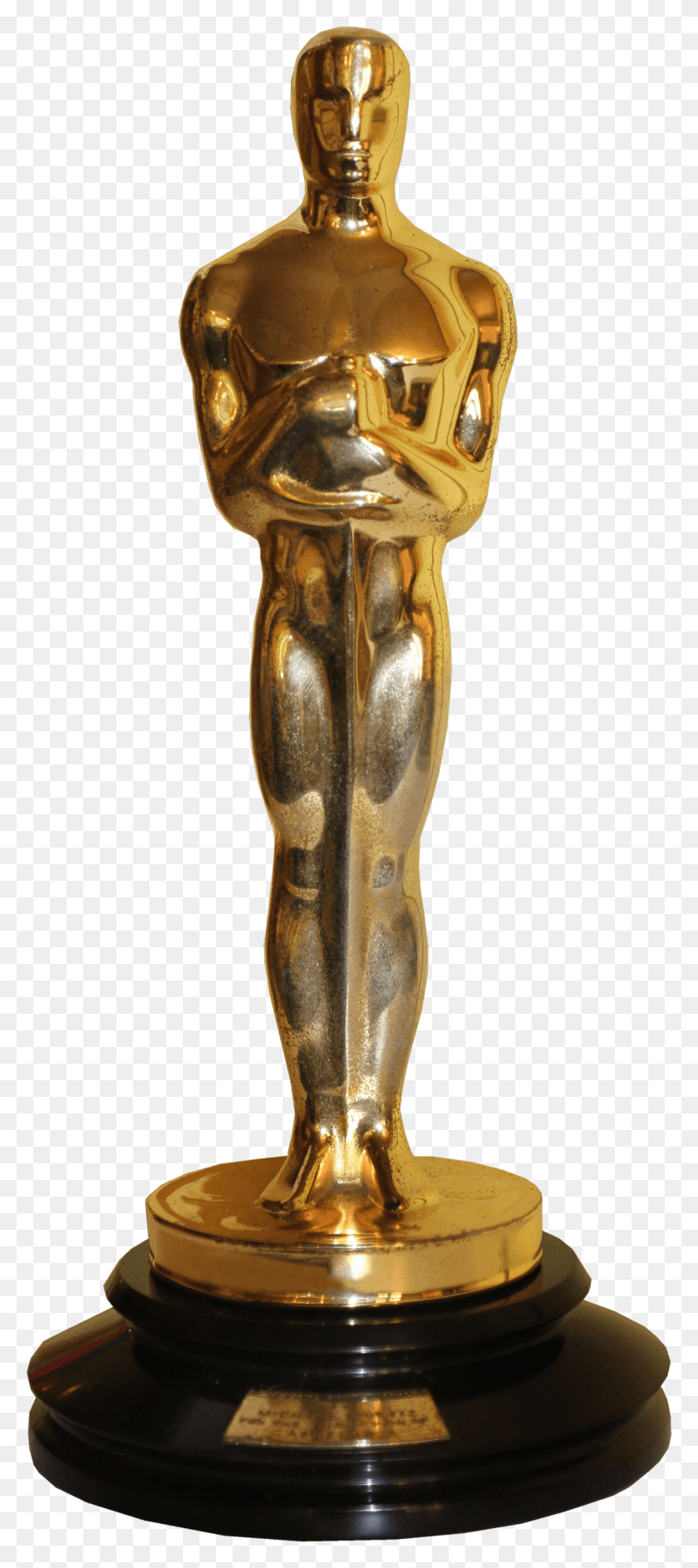 1224x2868 Svg Transparent Stock Oscar Academy Award Stickpng Oscar, Bronze, Sculpture HD PNG Download
