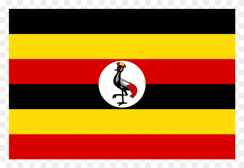 991x661 Svg Uganda Flag, Symbol, Penguin, Bird HD PNG Download