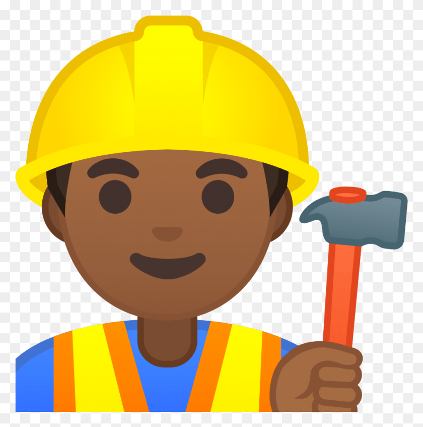 952x961 Svg Woman Construction Worker Clipart, Clothing, Apparel, Hardhat HD PNG Download