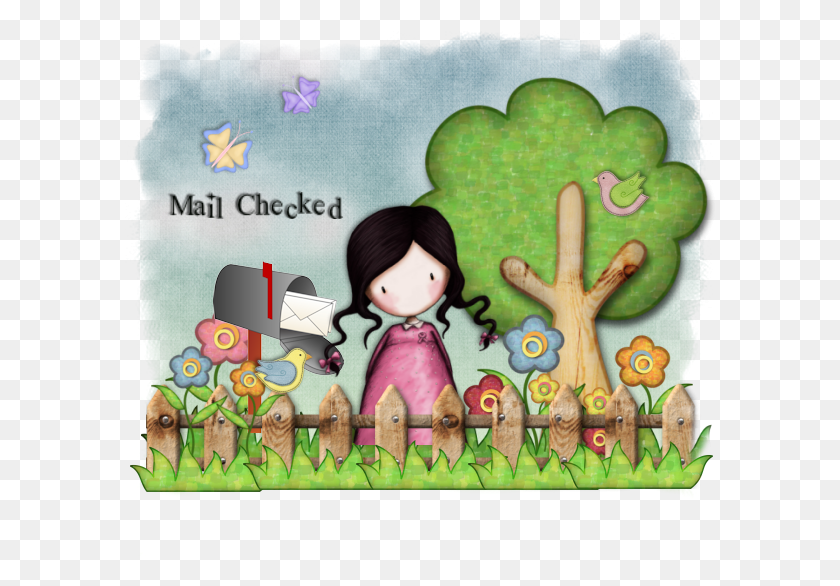 594x526 Sw Mail Checked Cartoon, Doll, Toy, Figurine HD PNG Download