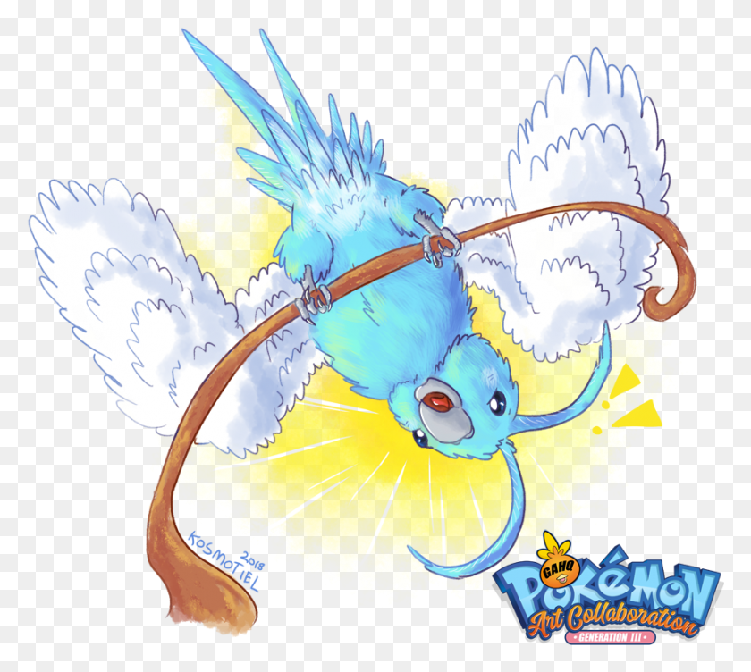872x774 Swablu Used Astonish And Feather Dance In Our Cartoon, Fish, Animal, Goldfish HD PNG Download