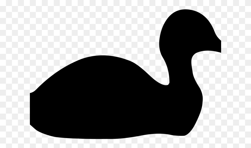 641x435 Swan Clipart Silhouette Duck, Gray, World Of Warcraft HD PNG Download