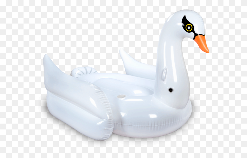 586x477 Swan Pool Float Transparent, Inflatable, Animal, Bird HD PNG Download