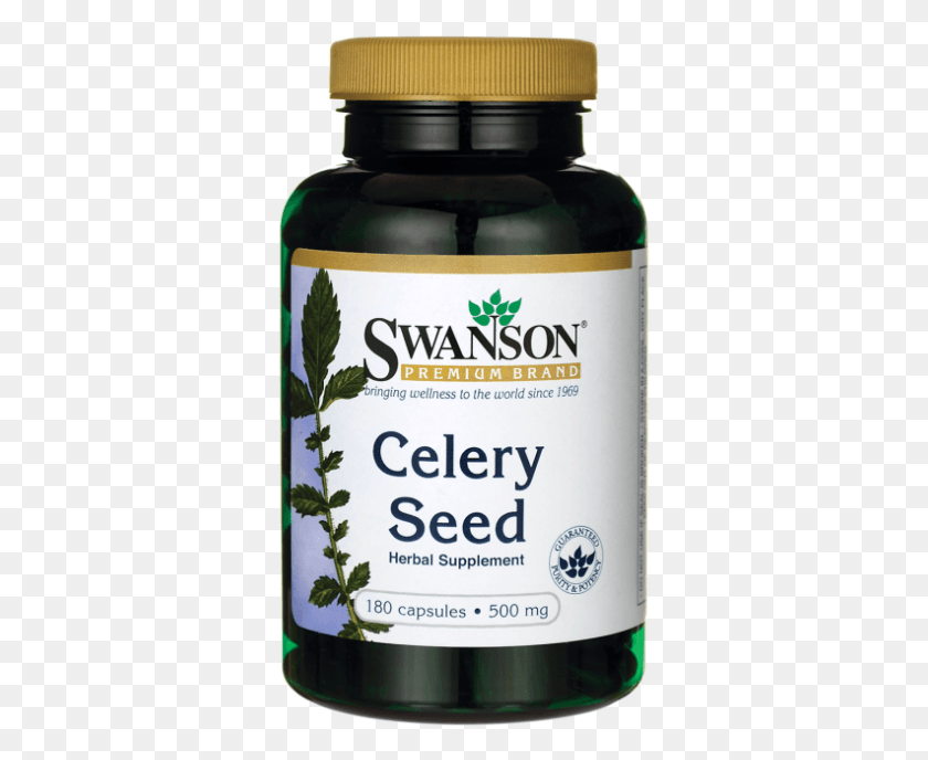 338x628 Swanson Celery Seed Swanson Century Formula Without Iron, Plant, Label, Text HD PNG Download