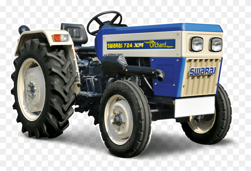 928x613 Swaraj Tractor Swaraj Tractor 724 Xm Orchard, Wheel, Machine, Tire HD PNG Download