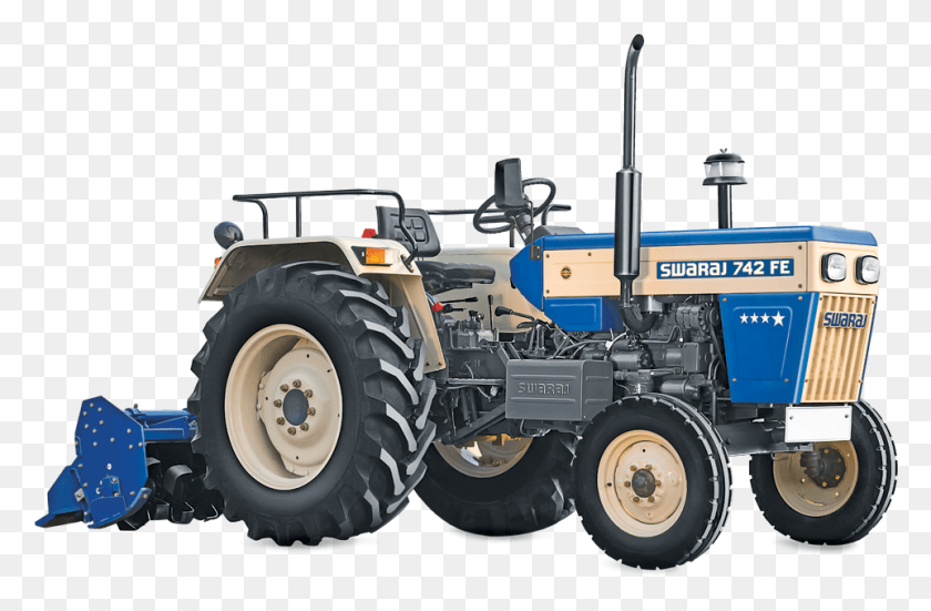 961x606 Swaraj Tractor Transparent Swaraj Tractor 742 Price, Wheel, Machine, Vehicle HD PNG Download