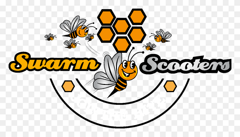 1178x634 Swarm Scooters Cartoon, Wasp, Bee, Insect HD PNG Download