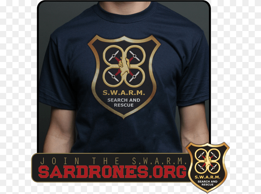 Swarm T Shirts T Shirt, Clothing, T-shirt, Adult, Male Sticker PNG