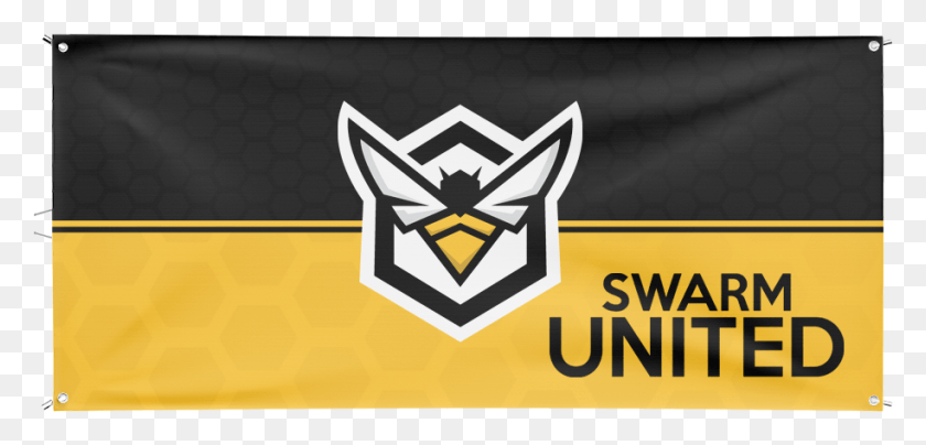 914x404 Swarm United Flag Banner, Symbol, Logo, Trademark HD PNG Download