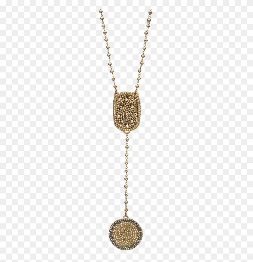 306x808 Swarovski Crystal Pav Tag And Double Sided Medallion Chain, Accessories, Accessory, Bead HD PNG Download
