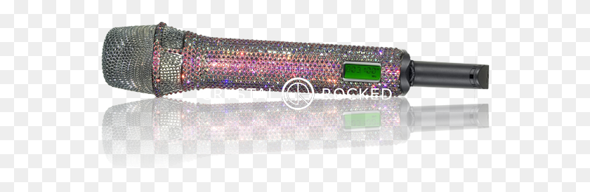 554x214 Swarovski Microphone Crystal Ab Marking Tools, Light, Glitter, Headlight HD PNG Download