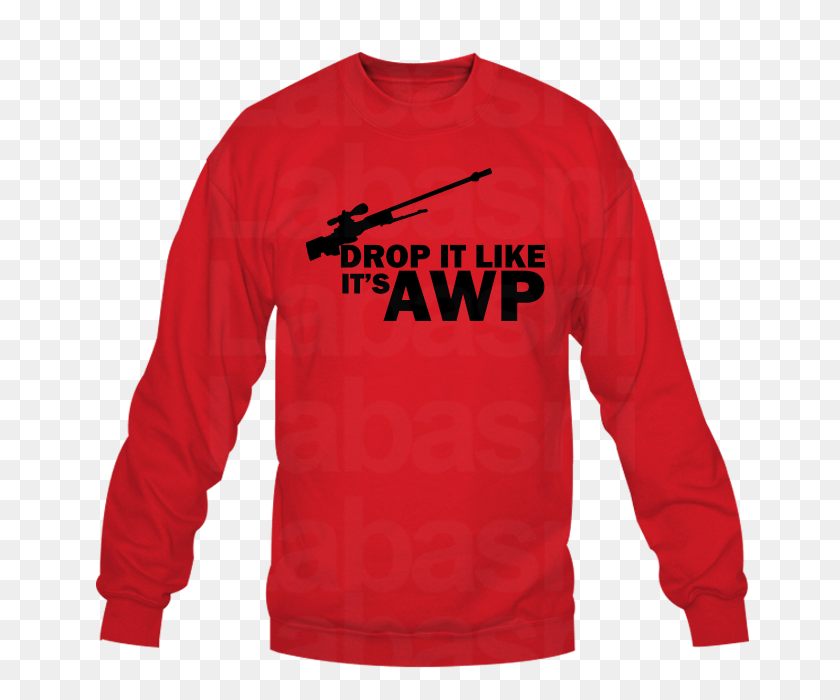 700x700 Sweat Shirt Drop It Like Its Awp, Clothing, Knitwear, Long Sleeve, Sleeve Clipart PNG