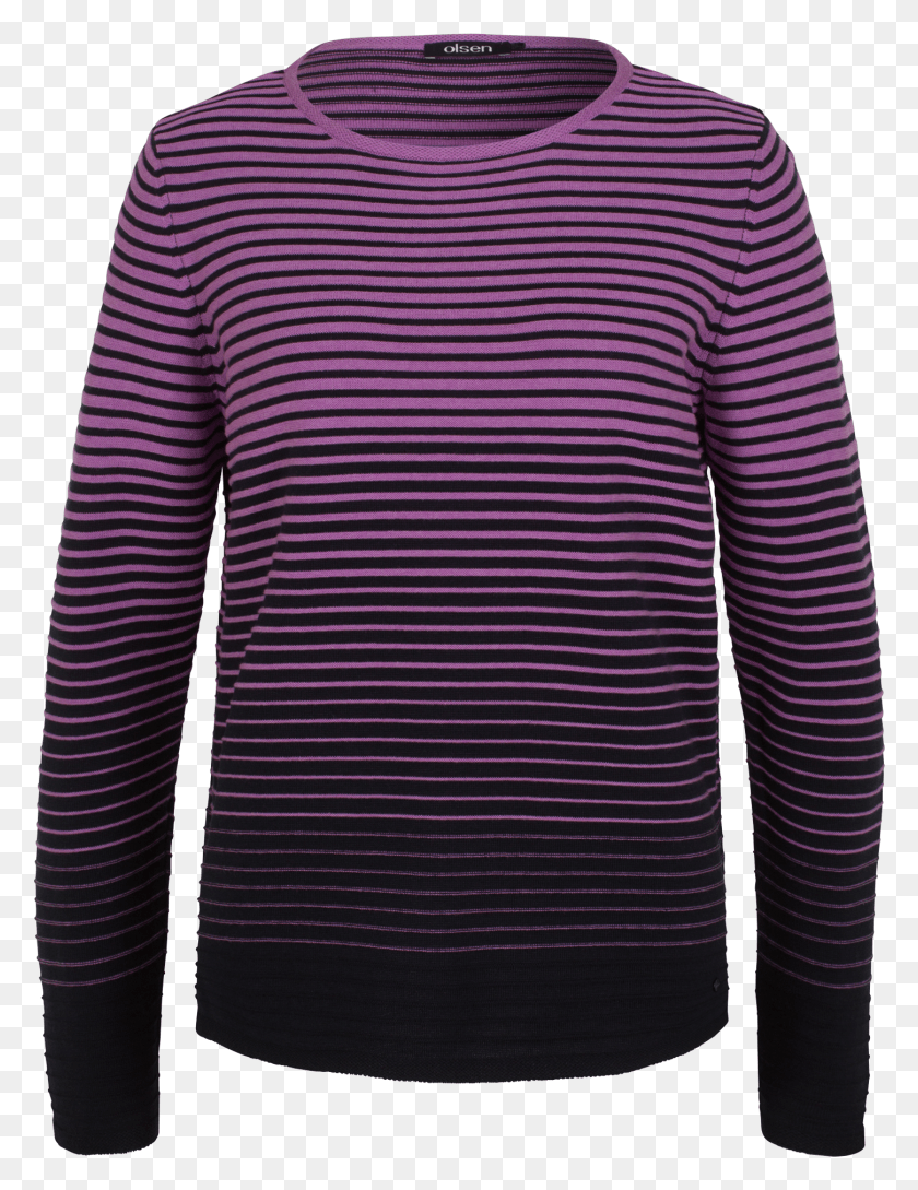 1450x1913 Sweater With Extraordinary Visual Effect Long Sleeved T Shirt HD PNG Download