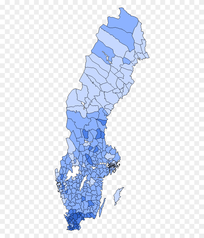 390x918 Sweden Democrats 2010 Election Sweden Democrats Vote Map, Diagram, Atlas, Plot HD PNG Download