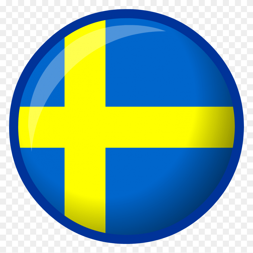 1447x1450 Sweden Flag, Balloon, Ball, Sphere HD PNG Download
