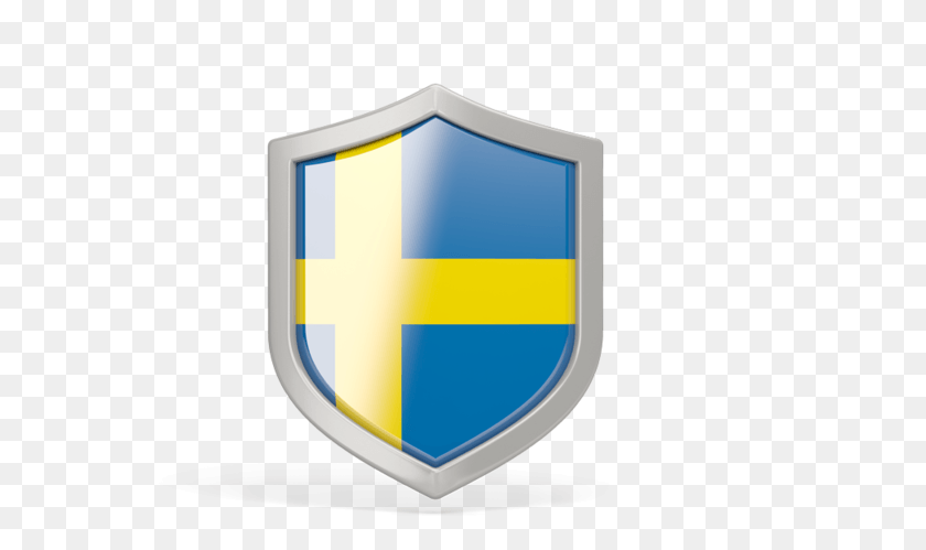 593x439 Sweden Flag Shield, Armor HD PNG Download