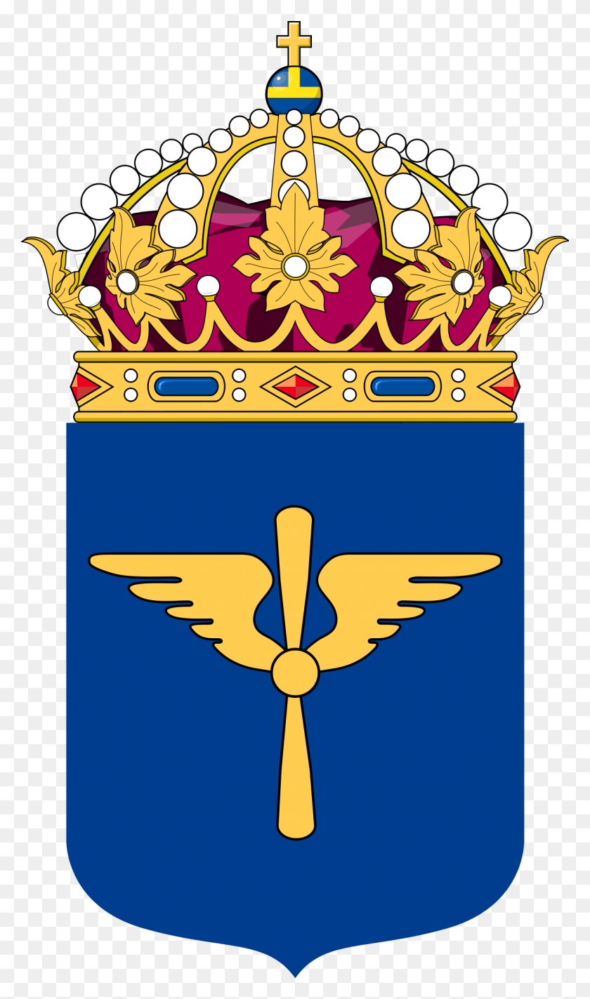 1200x2098 Escudo De Armas Menor De La Fuerza Aérea Sueca De Suecia, Accesorios, Accesorio, Joyería Hd Png