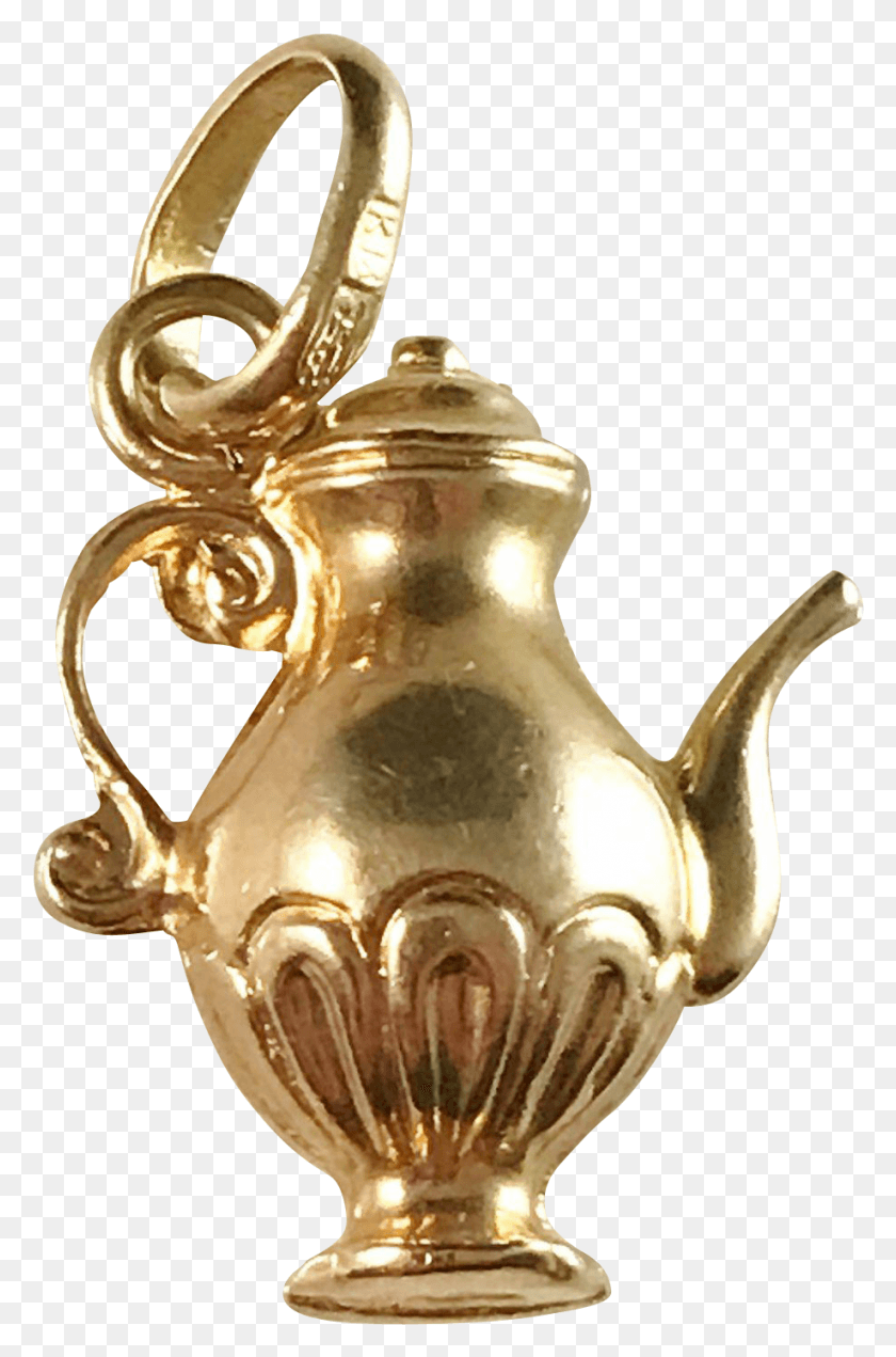 918x1426 Swedish Import And Maker39s Mark Brass, Pottery, Teapot, Pot HD PNG Download