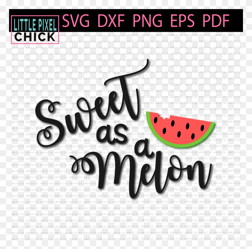 5835x5755 Sweet As A Melon Watermelon, Plant, Fruit, Food HD PNG Download