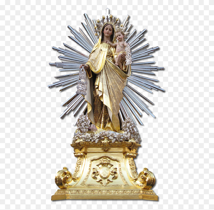 467x762 Sweet Heart Of Mary Be My Salvation Our Lady Of Salvation, Person, Human, Sculpture HD PNG Download